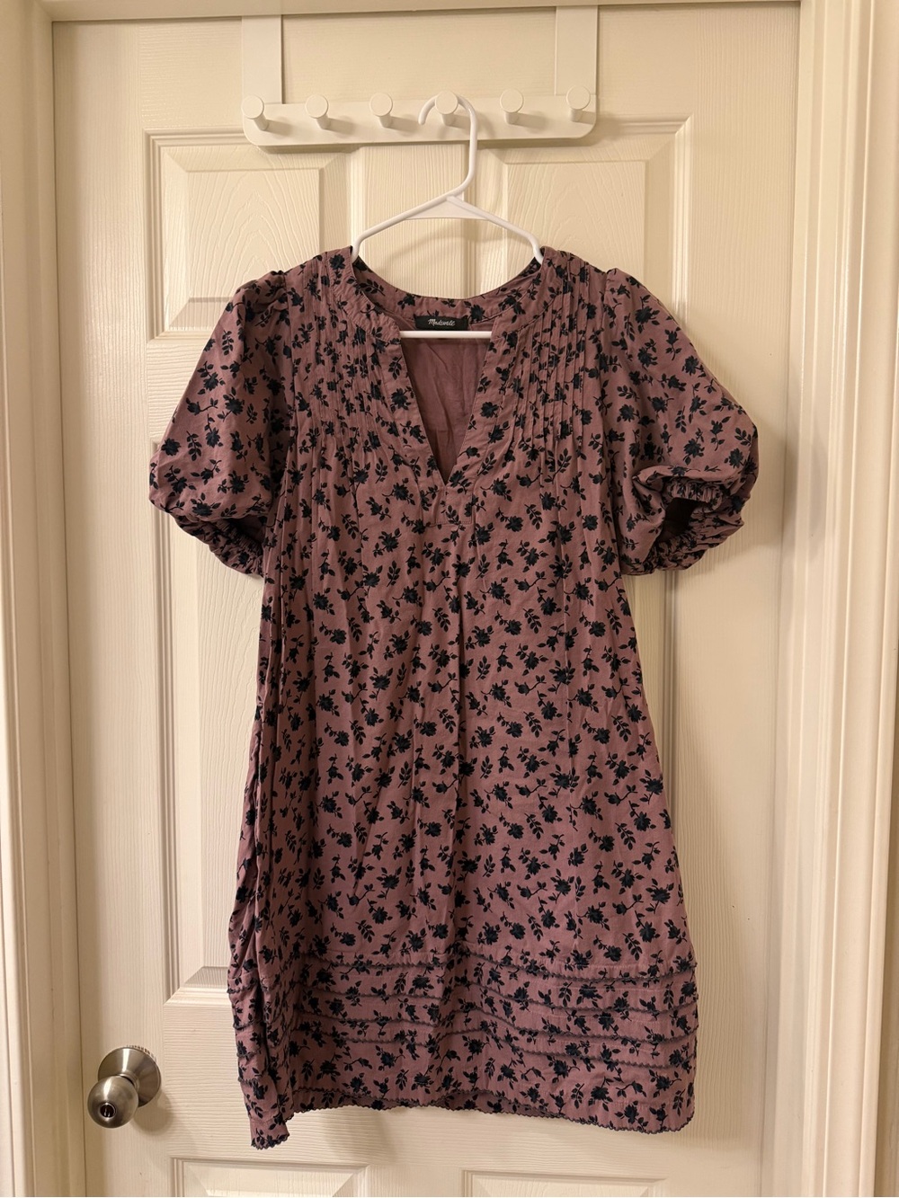 Madewell floral print dress